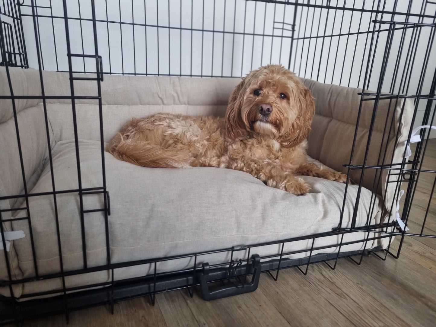 Dog crate memory foam mattress - 9 fabrics available