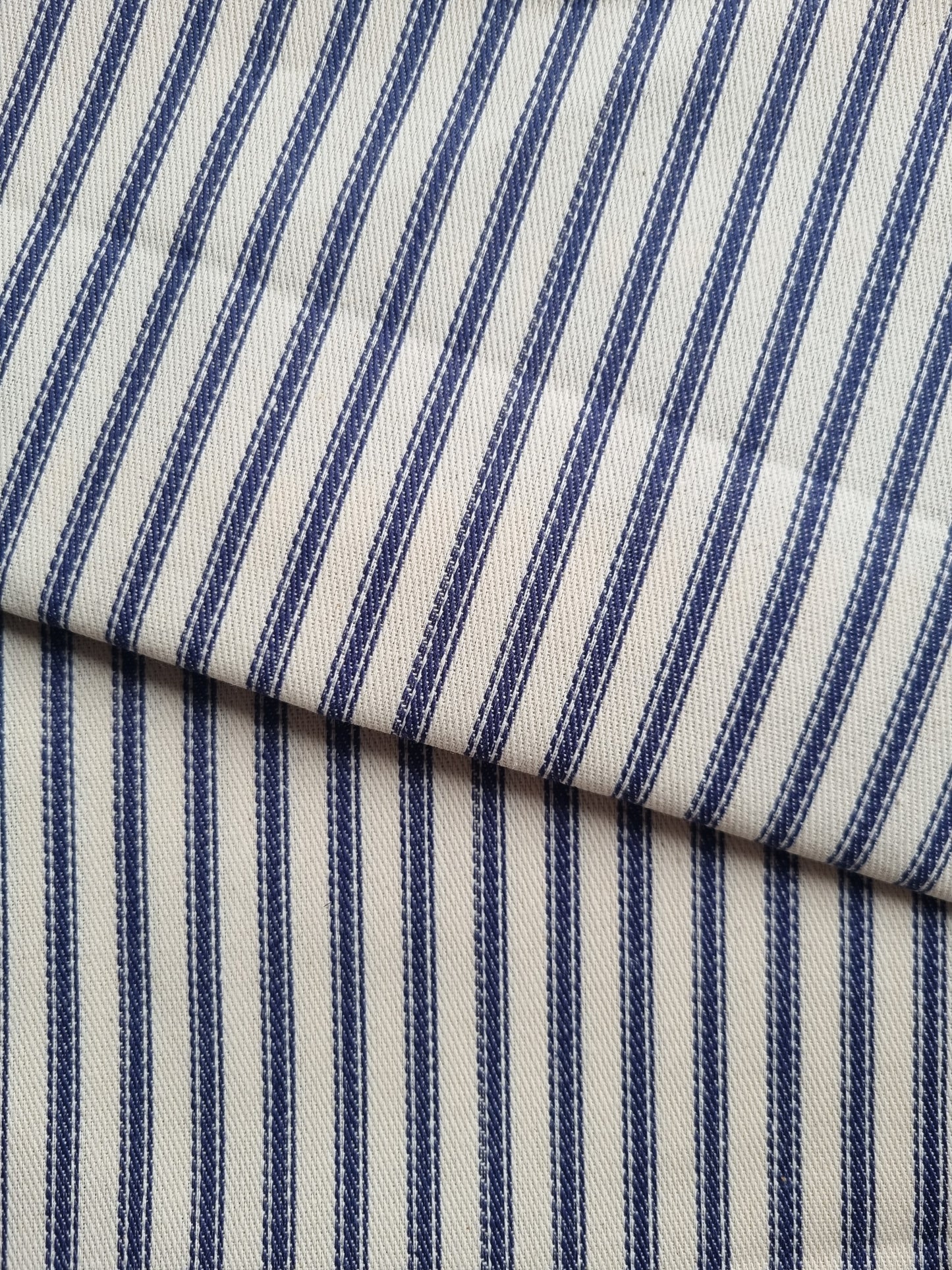 Snuggle Sack - Navy ticking stripe