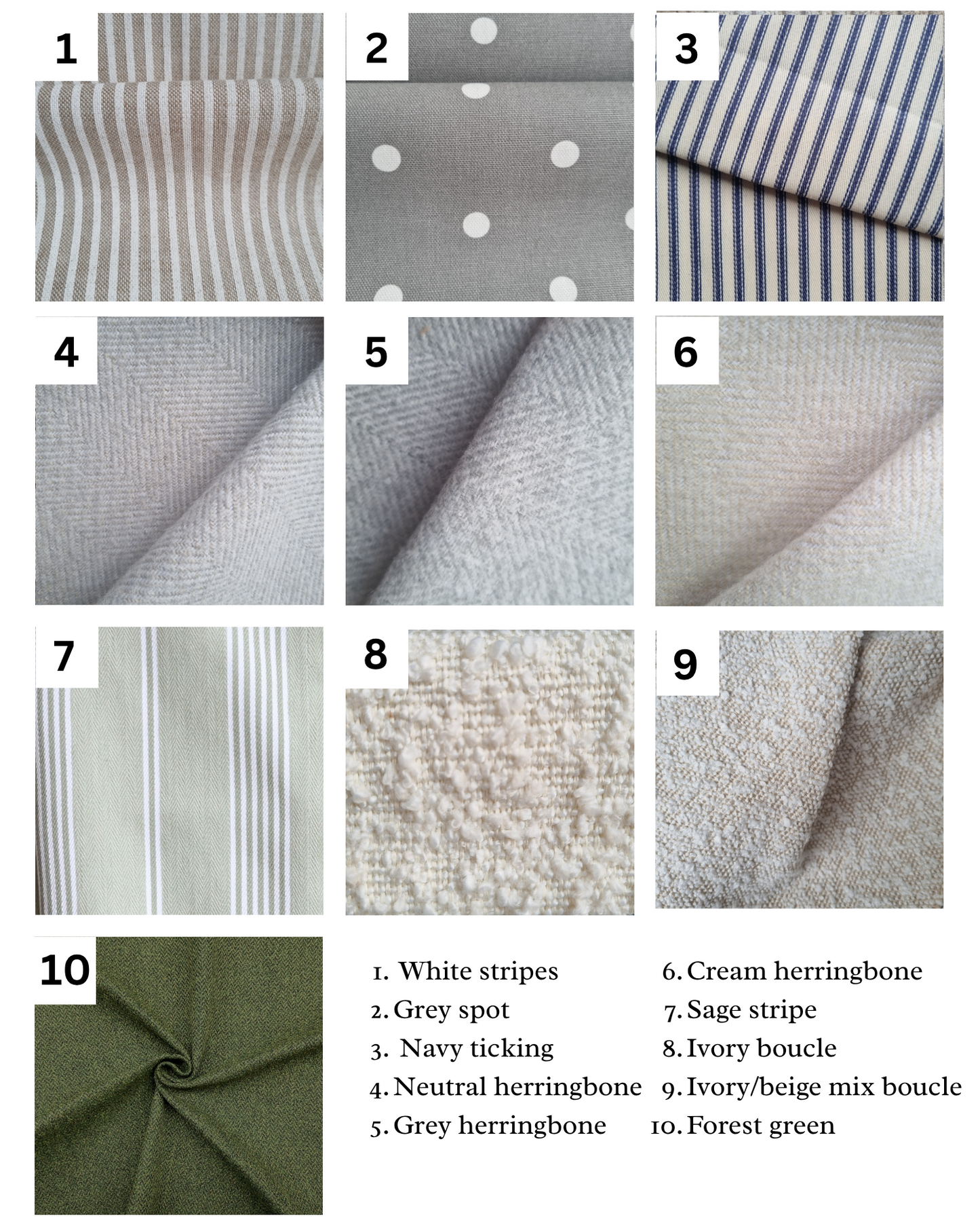 Memory foam pillow mattress - 10 fabrics available