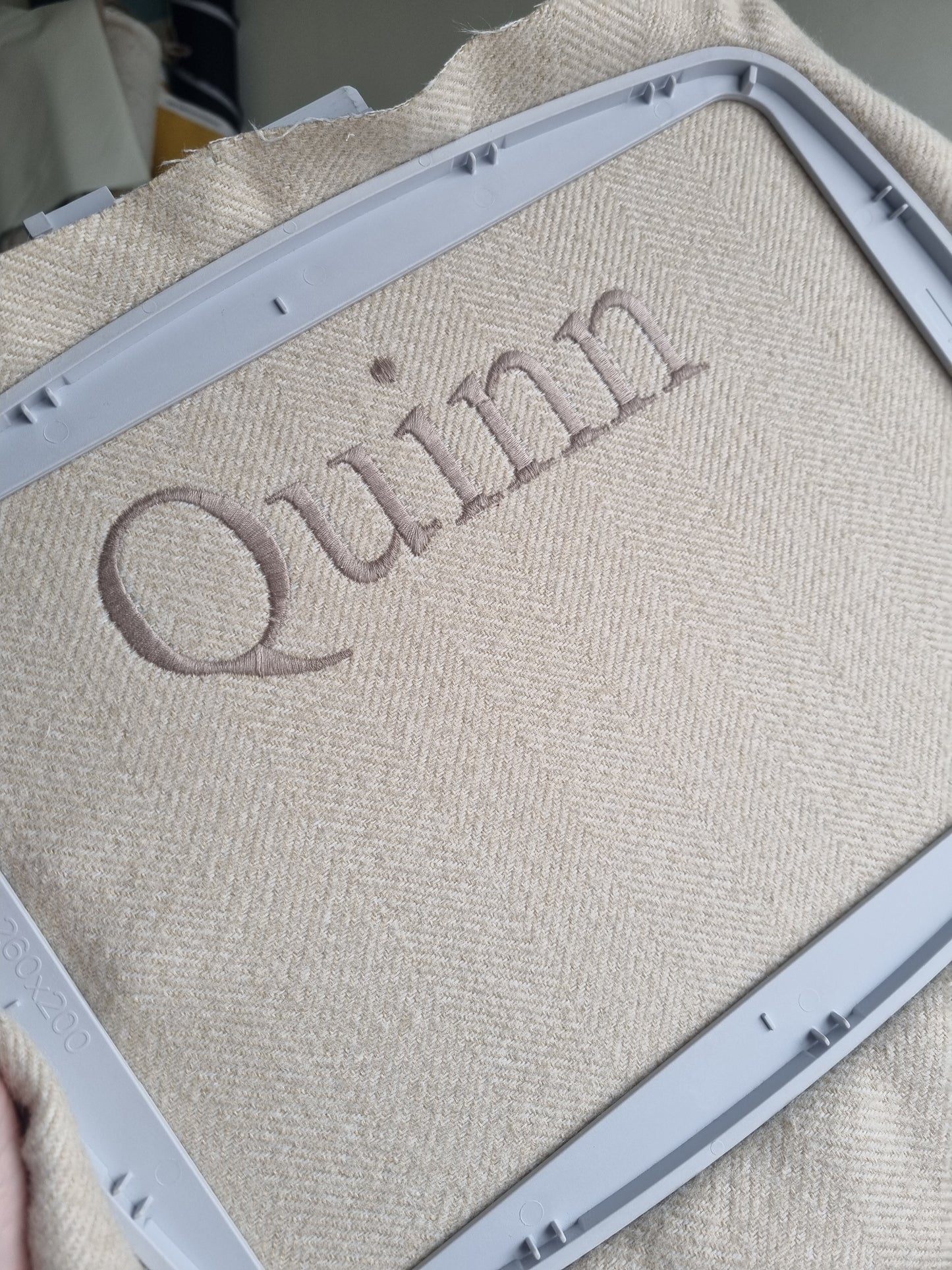 Personalisation - Embroidery crate cover add on