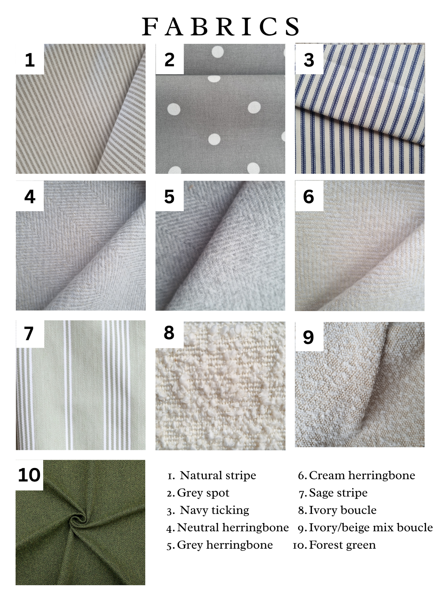 Spare bed cover made-to-measure - all fabrics available