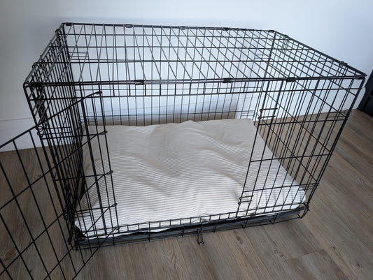 Dog crate memory foam mattress - 9 fabrics available