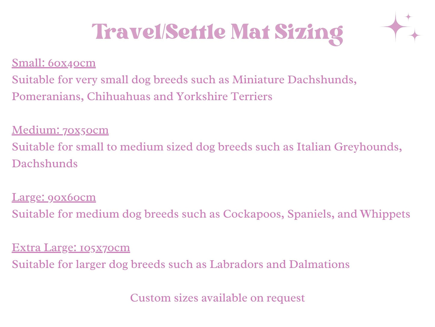 Dog settle mat/Travel mat - Striped water repellent