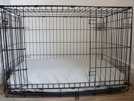 Dog crate memory foam mattress - 9 fabrics available
